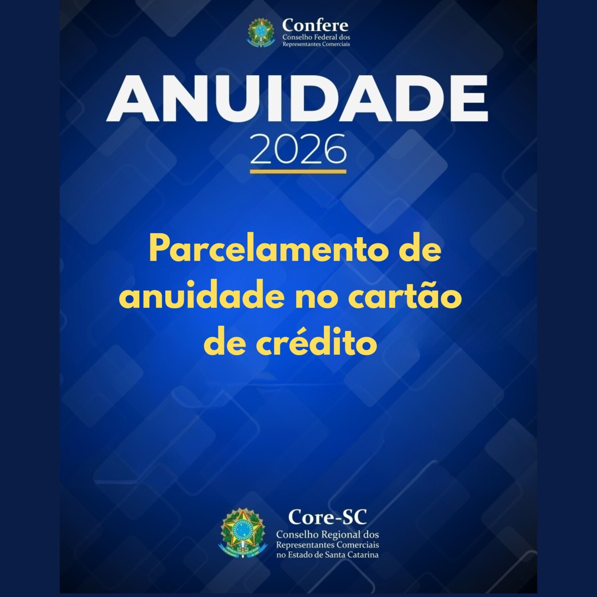 anuidade-2026-valor-integral-pode-ser-parcelado-em-ate-dez-vezes-no-cartao-de-credito-sem-os-descontos-de-fevereiro-e-marco
