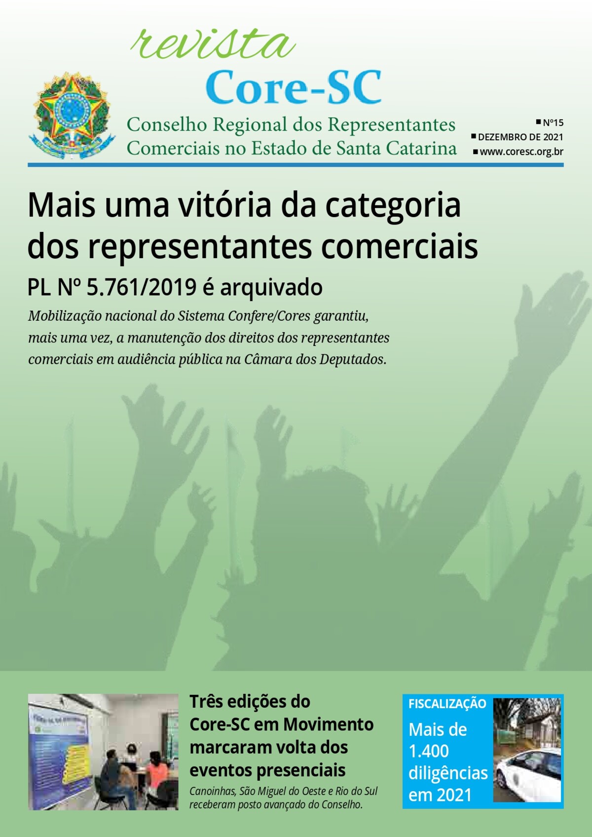 REVISTA CORE-SC Nº 15 - 2021