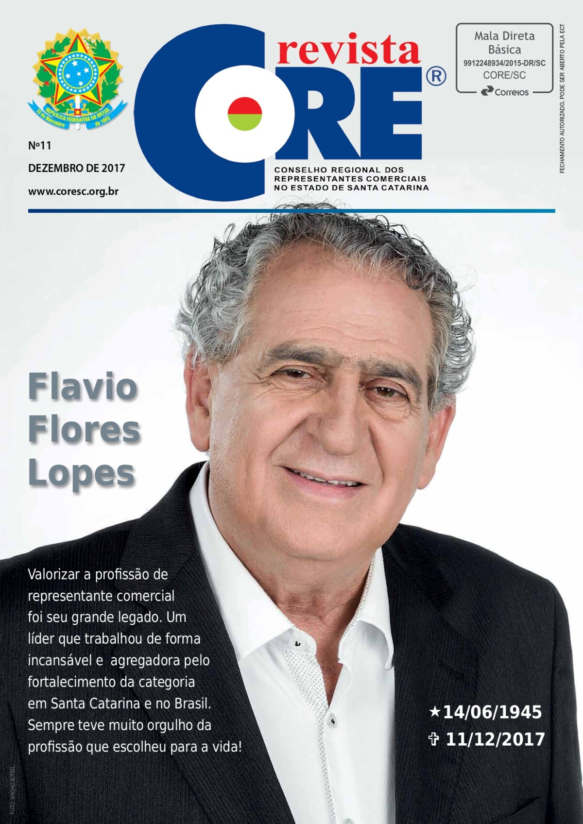 REVISTA CORE-SC Nº 11 - 2017