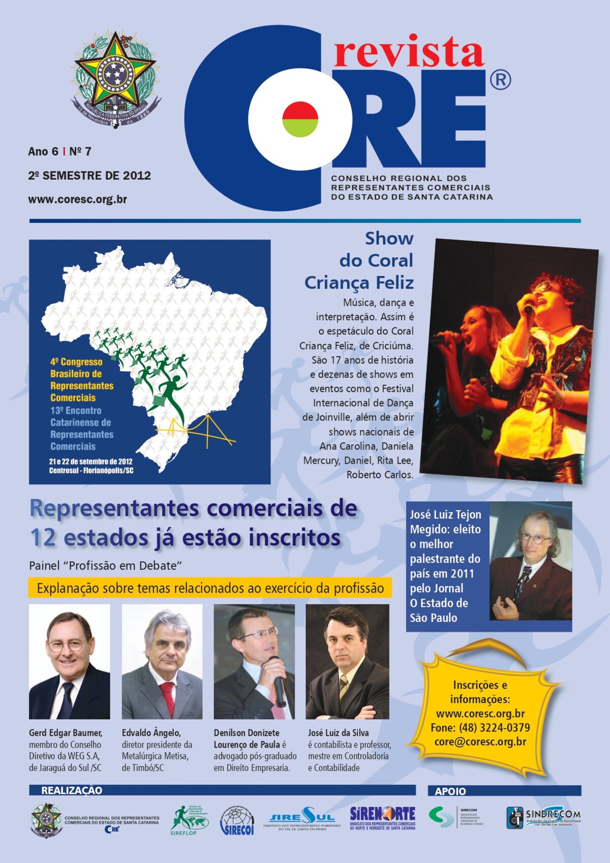 REVISTA CORE-SC Nº 7 - 2012