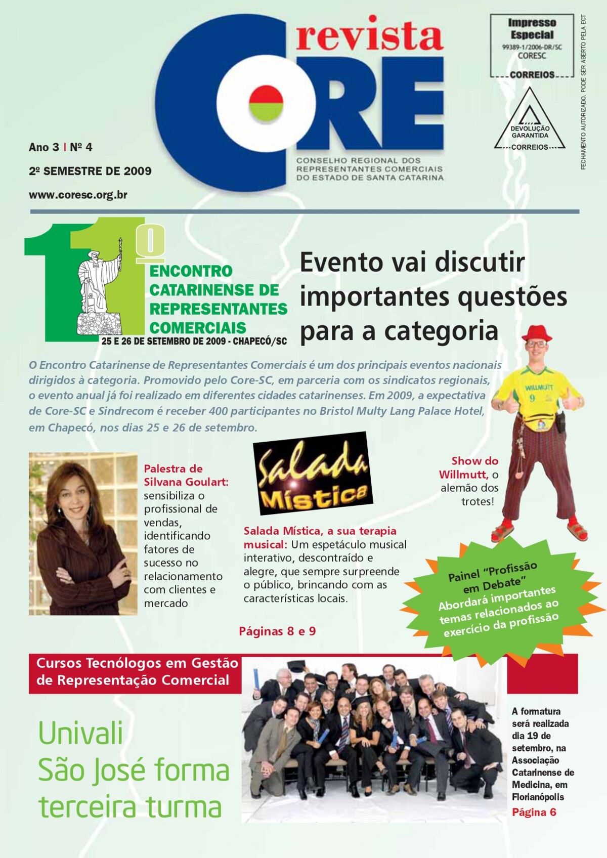 REVISTA CORE-SC Nº 4 - 2009