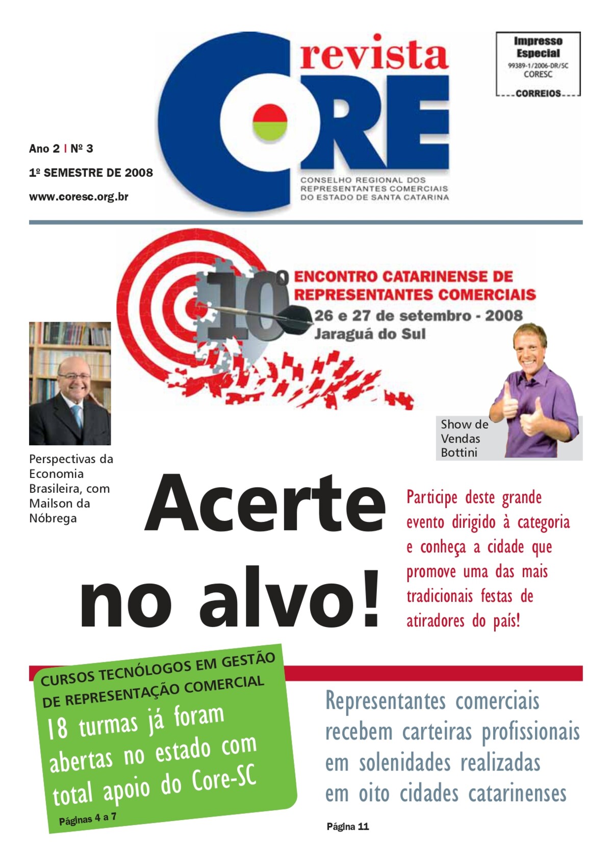 REVISTA CORE-SC Nº 3 - 2008