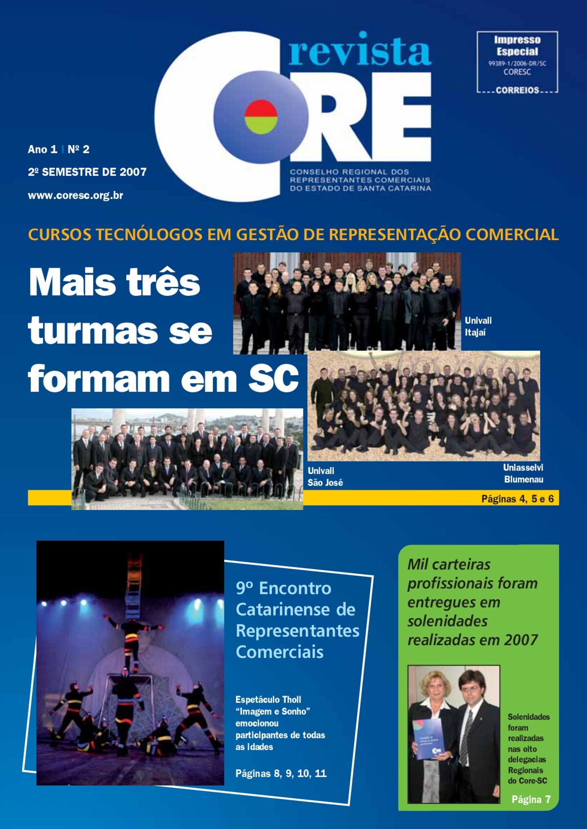 REVISTA CORE-SC Nº 2 - 2007